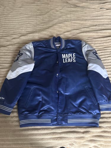 Blue Kids Unisex Large Mitchell & Ness Jacket (New)