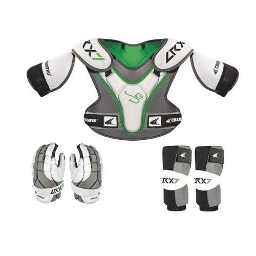Champro Lacrosse Protective Equipment Pad Set, Youth Large (ages 12-15)
