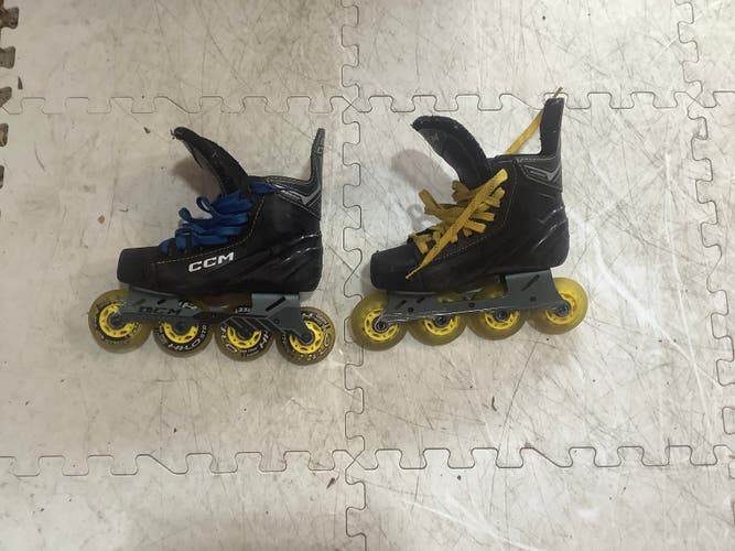 CCM Super Tacks 9350 Inline Skates Regular Width Size 3 (Used)