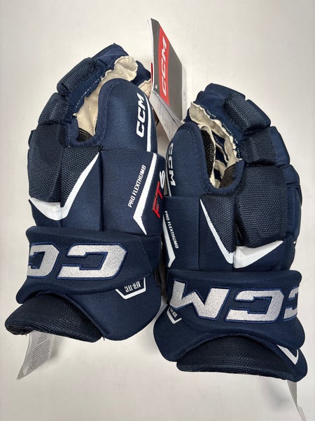 New!! CCM JetSpeed FT6 Gloves 15" Navy Blue