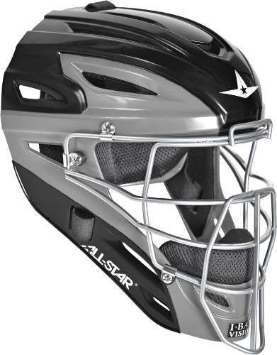 All Star MVP 2510 Graphite Two-Tone Youth Catcher's Helmet (Brand New w/ tags)