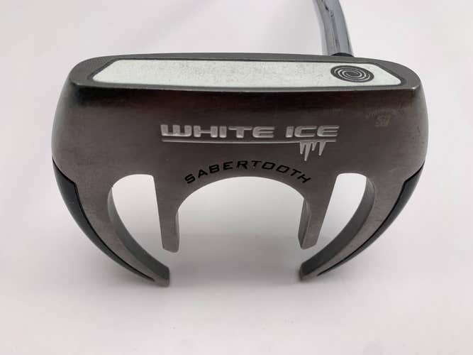 Odyssey White Ice Sabertooth Putter 34" Mens RH