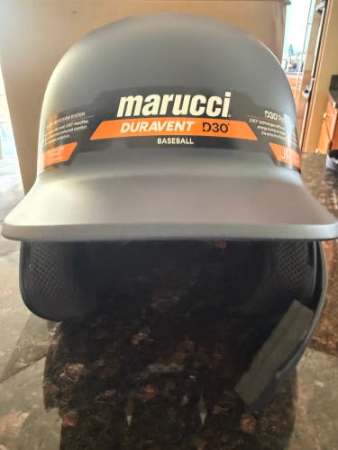 Marucci (Brand New/Never Used) Batting helmet w/ jaw guard navy blue