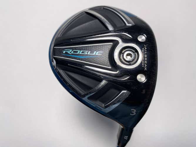 Callaway Rogue Sub Zero 3 Fairway Wood 15* Project X EvenFlow 6.0 Stiff Mens RH