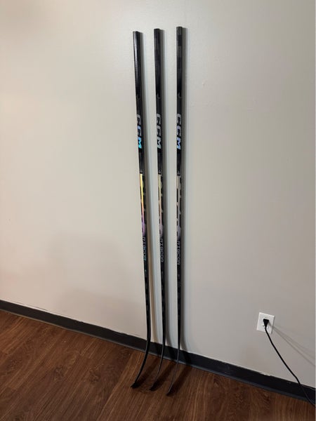 Intermediate CCM Ribcor Trigger 10 Pro Left Hand Hockey Stick P90T 75 Flex Pro Stock (Used)