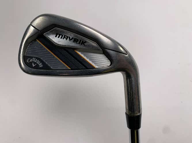 Callaway Mavrik Single 6 Iron True Temper Elevate MPH 95g Stiff Steel Mens RH