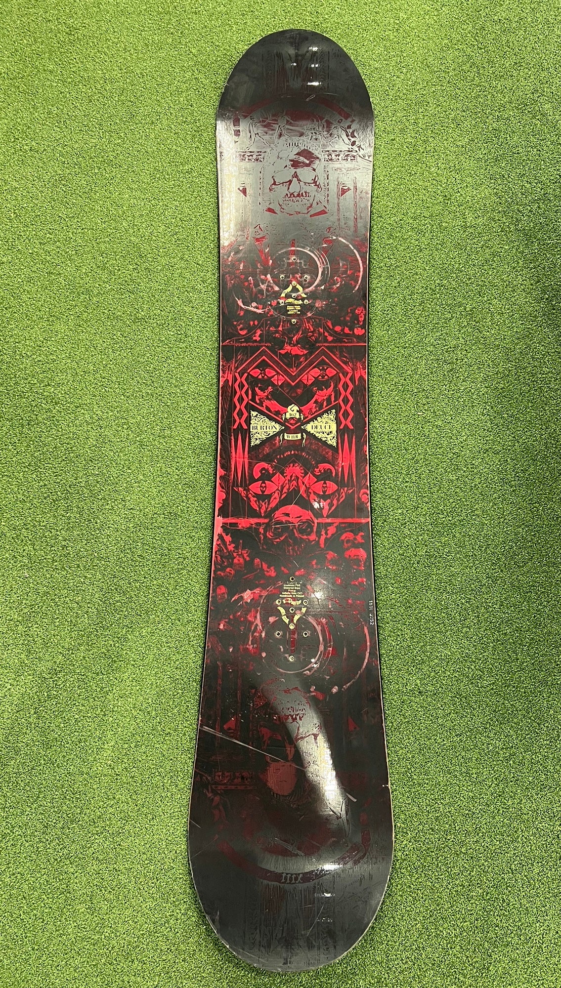 burton deuce snowboard with Bindings Hydro74 - Piety within Progression