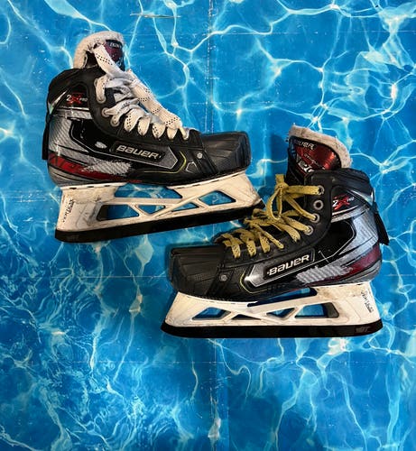 Senior Bauer Vapor 2X Pro Hockey Goalie Skates Regular Width 7 (Used)