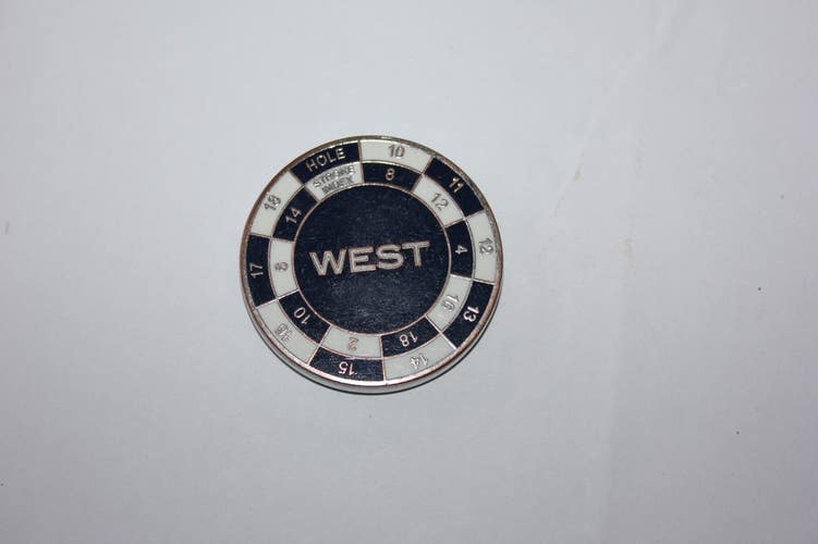 APOGEE CLUB BALL MARKER - WEST COURSE - ORIGINAL ROUTING