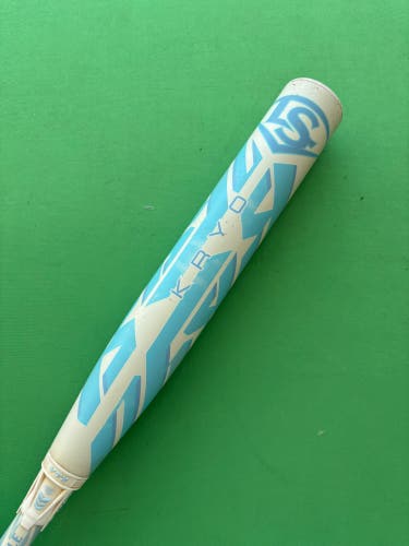 White 2025 Louisville Slugger Kryo Composite Bat (-11) 19 oz 30"