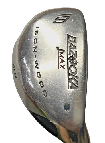 Tour Edge Bazooka JMAX 6 Ironwood Hybrid 30* RH 70g Senior Graphite 37" New Grip