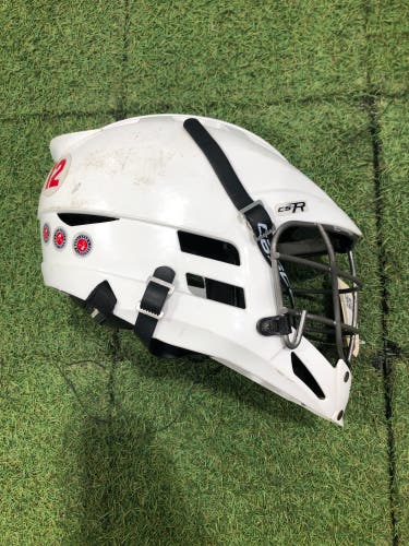 White Youth Cascade CS-R Youth Helmet (Used)