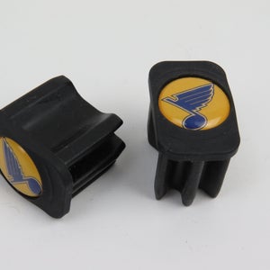 St Louis Blues NHL Team Issued Pro Stock Hockey Stick End Cap (1 pair)