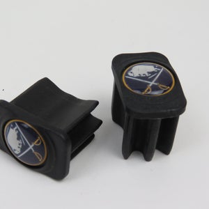 Buffalo Sabres NHL Team Issued Pro Stock Hockey Stick End Cap (1 pair)