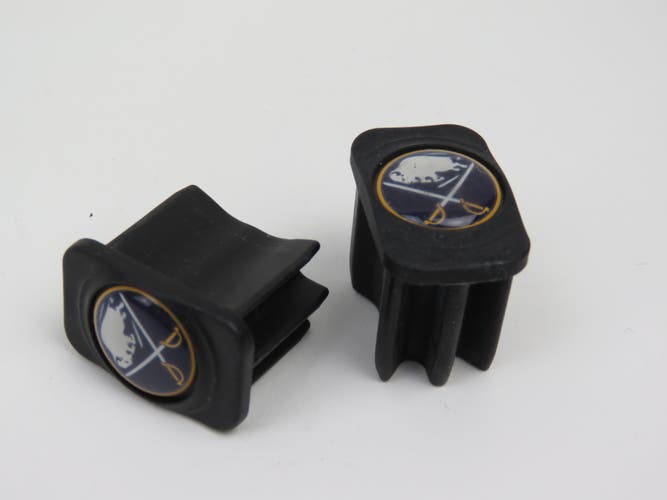 Buffalo Sabres NHL Team Issued Pro Stock Hockey Stick End Cap (1 pair)