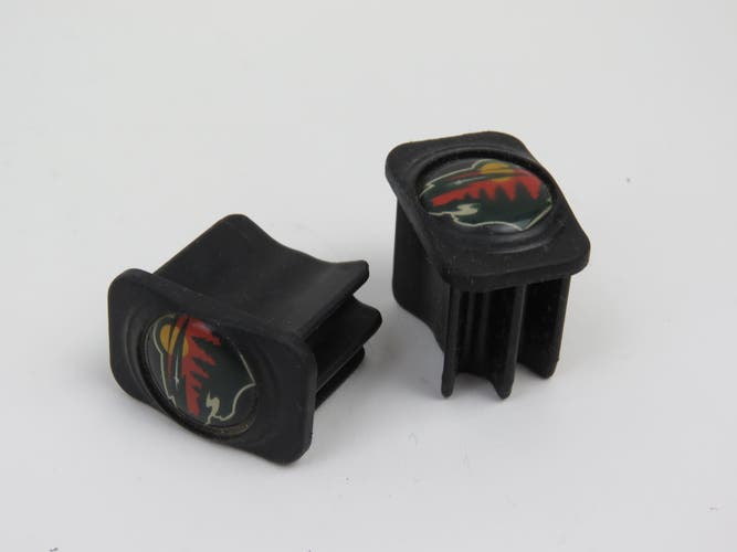 Minnesota Wild NHL Team Issued Pro Stock Hockey Stick End Cap (1 pair)