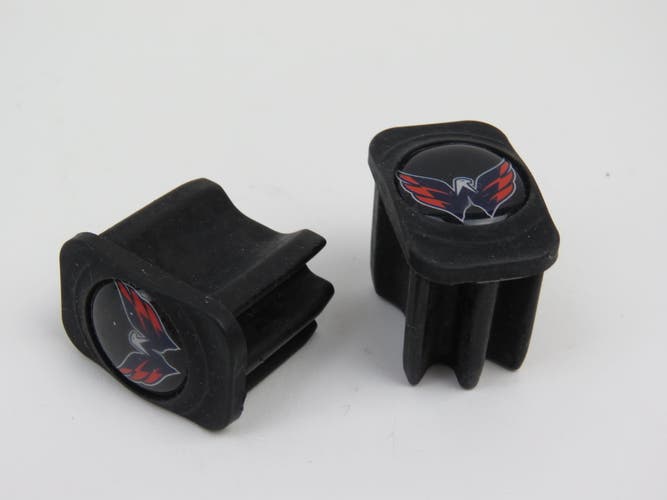 Washington Capitals NHL Team Issued Pro Stock Hockey Stick End Cap (1 pair)