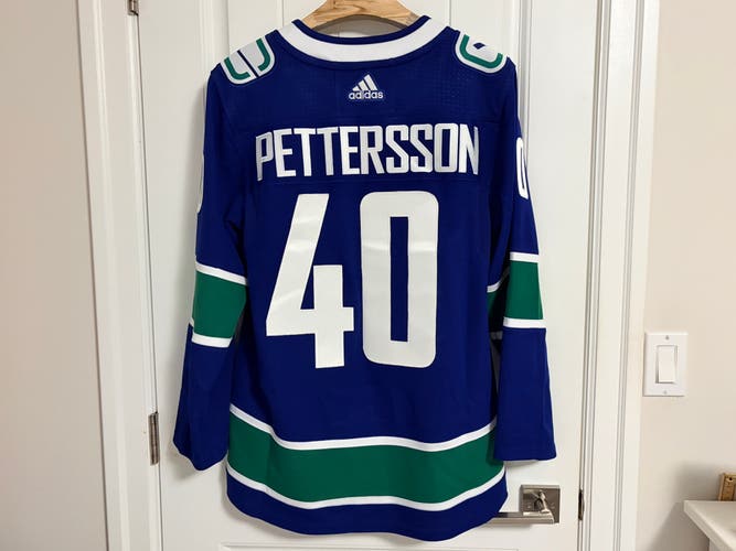 Authentic Adidas Vancouver Canucks Elias Pettersson Orca Jersey Size 46 Small