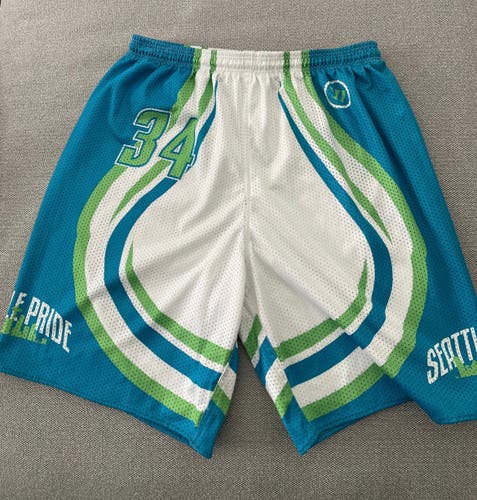 Seattle Pride Warrior Lacrosse Shorts - XL