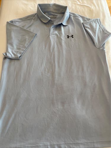 Under Armour Textured Golf Polo | Large