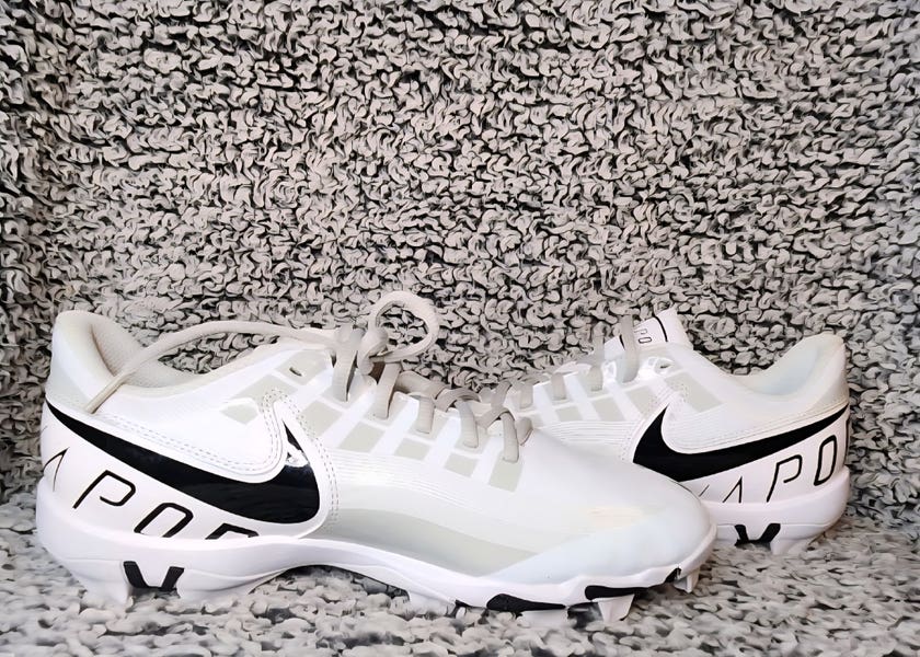 Nike Vapor Edge Shark Football Elite Cleat White Grey DQ5114  display picture 3