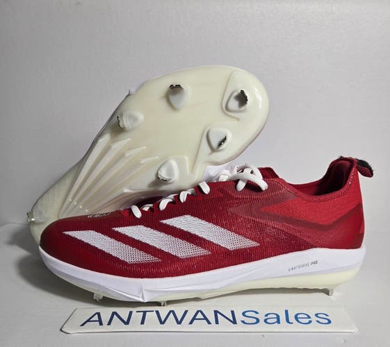 adidas Adizero NC State Wolfpack Electric + Men's Size 15 Baseball Cleats PE...