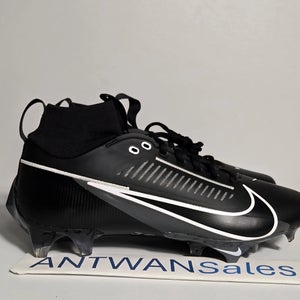 Nike Vapor Edge Pro 360 2 Football Black-White-Iron Grey Sz 9 DA5456-010