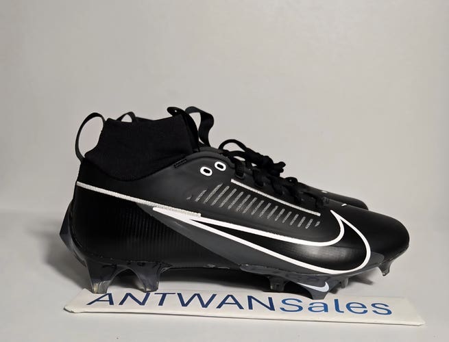 Nike Vapor Edge Pro 360 2 Football Black-White-Iron Grey Sz 9 DA5456-010