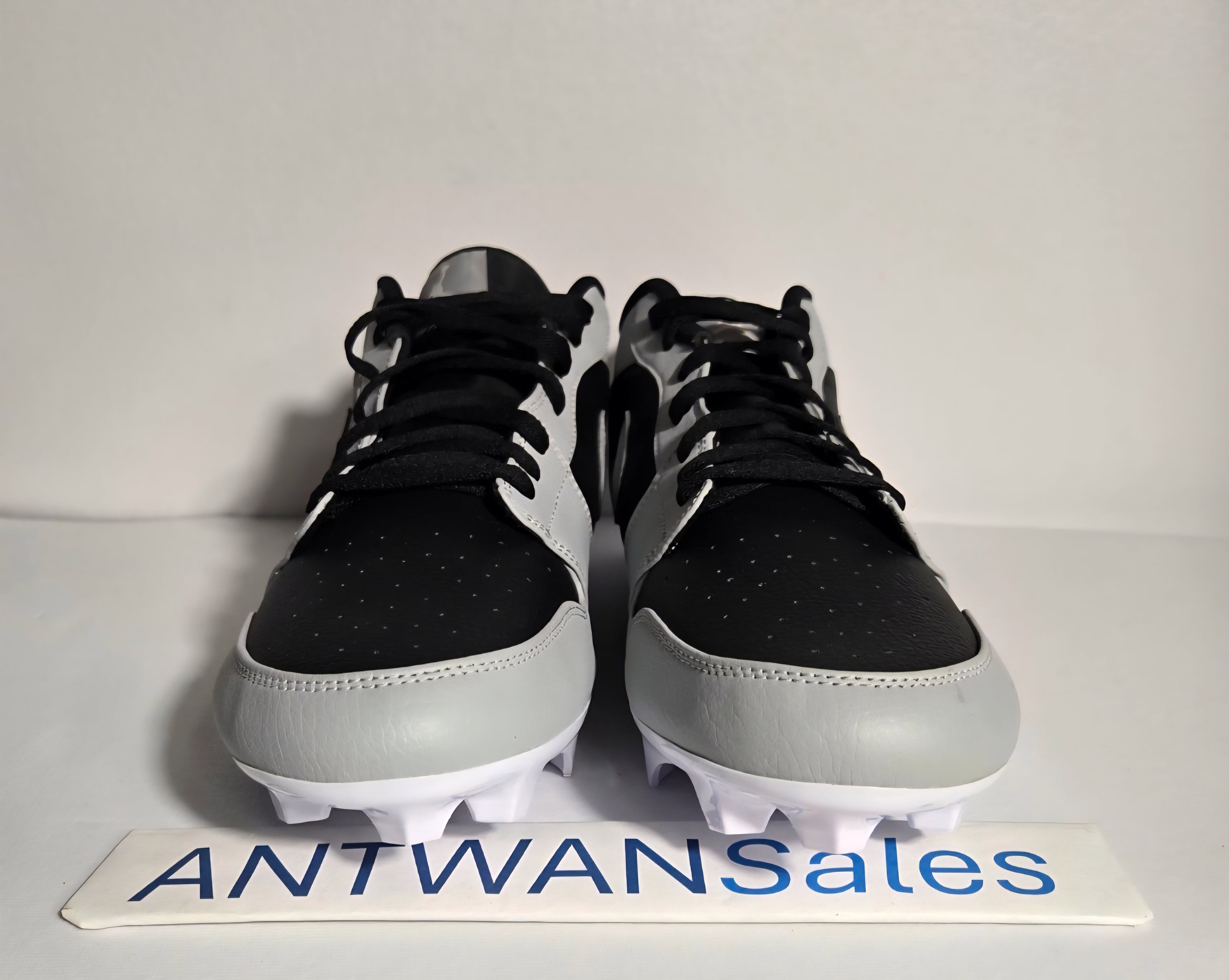 Nike Air Jordan 1 Low TD Men\'s 14 Shadow Black Grey football cleats FJ6245-002 Jordan 1 Low TD Men main image 2