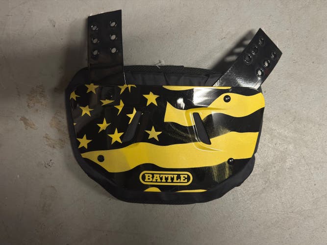 Youth Battle Back Plate American Flag Design(Used)
