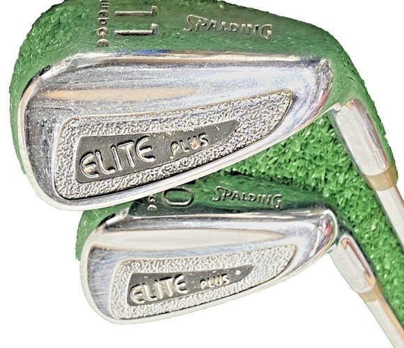 Spalding Elite Plus Wedge Set PW,SW Lite Plus Regular Steel RH Vintage RAM Grips