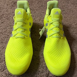 NEW Adidas Ultraboost Football Cleats Solar Yellow Size 12.5 JP7413