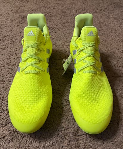 NEW Adidas Ultraboost Football Cleats Solar Yellow Size 12.5 JP7413