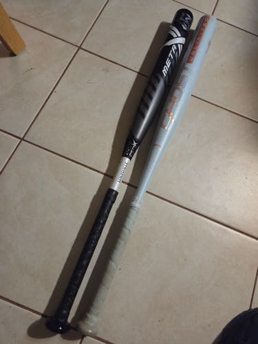 2025 Easton Ghost Unlimited and Meta Louisville slugger Composite Bat (-11) 22 oz 33" (Used)