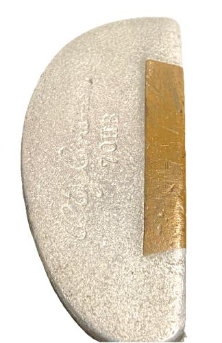 Otey Crisman 70HB Putter OC Face 36" Hickory Shaft RH Goodwin Flange Wrap Grip