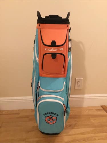 Cobra Ultralight Pro cart Golf Bag with 14-way Dividers & Rain Cover