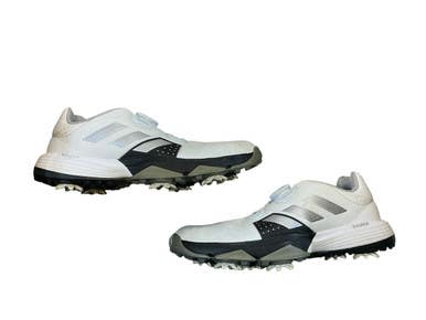 Used Adidas Jr Golf Shoes White Junior 04 11873-S000235876