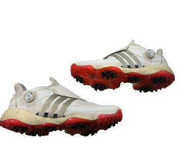 Used Adidas Mens Golf Shoes White Senior 11.5 11873-S000222635