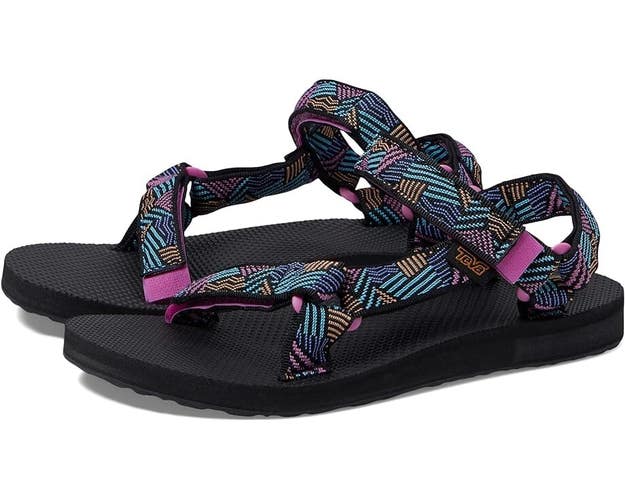 Teva Original Universal Sandals Women's US 5 Multicolor Comfort Strappy KHD1239