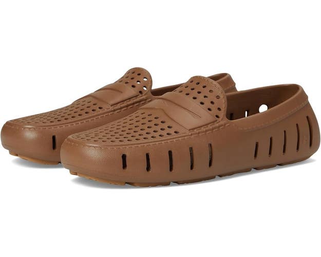 Floafers Country Club Driver 2.0 Loafers Men's 10 Chestnut Casual Shoes GBO1531