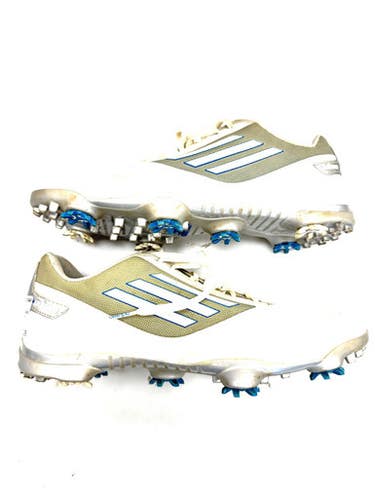 Used Adidas Mens Golf Shoes White Senior 10.5 11860-S000306435