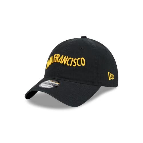 New Era 9TWENTY Golden State Warriors 2023 Hat Unisex Black City Edition DSGL845