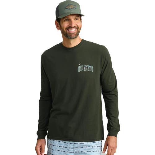 HUK T-Shirt Men's 2XL Cypress Landing Graphic Print Fishing Performance DSGL818