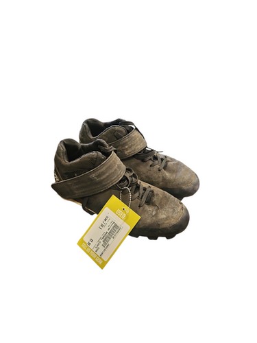 Used Rawlings BASEBALL CLEATS BB/SB Cleats Black Junior 04.5 11850-S000023916