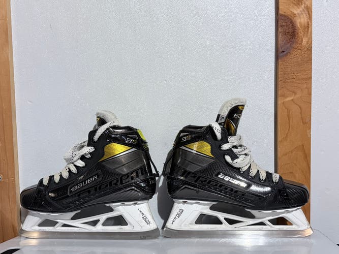2020 Bauer Supreme 3S Pro Hockey Goalie Skates Regular Width Size 5.5 (Used)