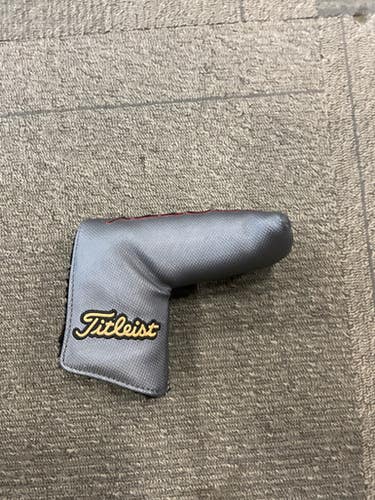 Used Scotty Cameron BLADE PUTTER COVER Golf Accessory Grey 11614-S000233887