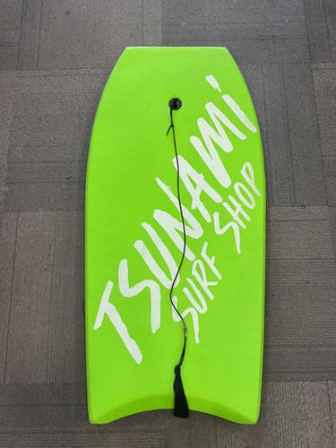 Used TSUNAMI SURF SHOP Body Board Green 45" 11614-S000233870