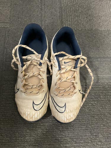 Used Nike SOFTBALL CLEAT BB/SB Cleats Navy Blue Junior 03 11614-S000233855