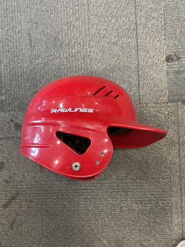 Used Rawlings CFTBH-R1 Batting Helmet No Mask Red One Size 11614-S000233850