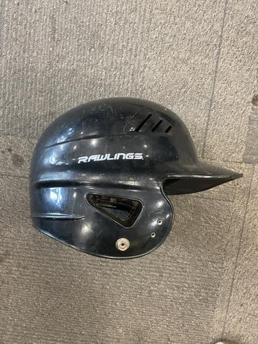 Used Rawlings CFTBH-R1 Batting Helmet No Mask Black One Size 11614-S000233849